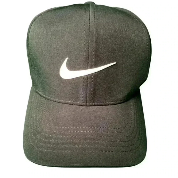Nike Men's Black Hat - Good Condition - Picture 1 of 10